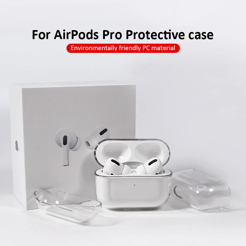 For Airpods Pro Protective Cover For Apple Airpods 3 Bluetooth Headset Set Transparent PC Hard Shell Headphone Protection Case
For Airpods Pro Protective Cover For Apple Airpods 3 Bluetooth Headset Set Transparent PC Hard Shell Headphone Protection Case
