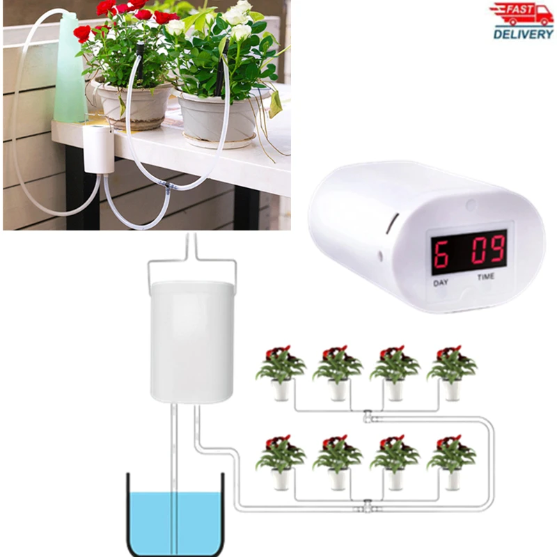 Intelligent Garden Automatic Watering Pump Controller Indoor Plants Drip Irrigation Device Water Pump Timer System Garden Tool
Intelligent Garden Automatic Watering Pump Controller Indoor Plants Drip Irrigation Device Water Pump Timer System Garden Tool