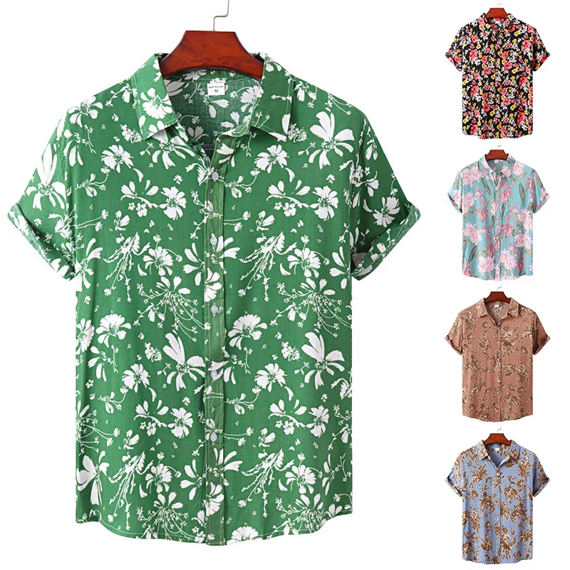 Mens Hawaiian Summer Shirt 2022 New Fashion Printed Short Sleeve Big Us Size Hawaii Flower Beach Floral Patterns For Male
Mens Hawaiian Summer Shirt 2022 New Fashion Printed Short Sleeve Big Us Size Hawaii Flower Beach Floral Patterns For Male