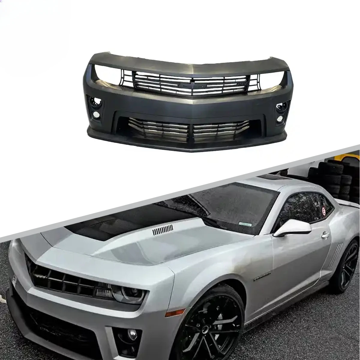 Лидер продаж комплект кузова автомобиля KETAI передний бампер для Chevrolet Camaro ZL1 2010-2015