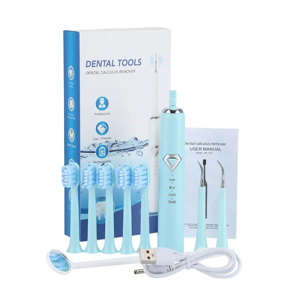 

Electric Dental Calculus Remover Dental Cleaning Device Teeth Cleaner Tooth Whitening Irrigator Remove Tartar Scaler Teeth Care