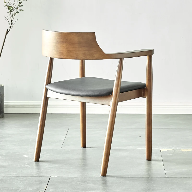 Luxury Armchair Dining Chair Wooden Backrest Nordic Dinette Designer Dining Chair Oak Cadeiras De Jantar Kitchen Chair
Luxury Armchair Dining Chair Wooden Backrest Nordic Dinette Designer Dining Chair Oak Cadeiras De Jantar Kitchen Chair