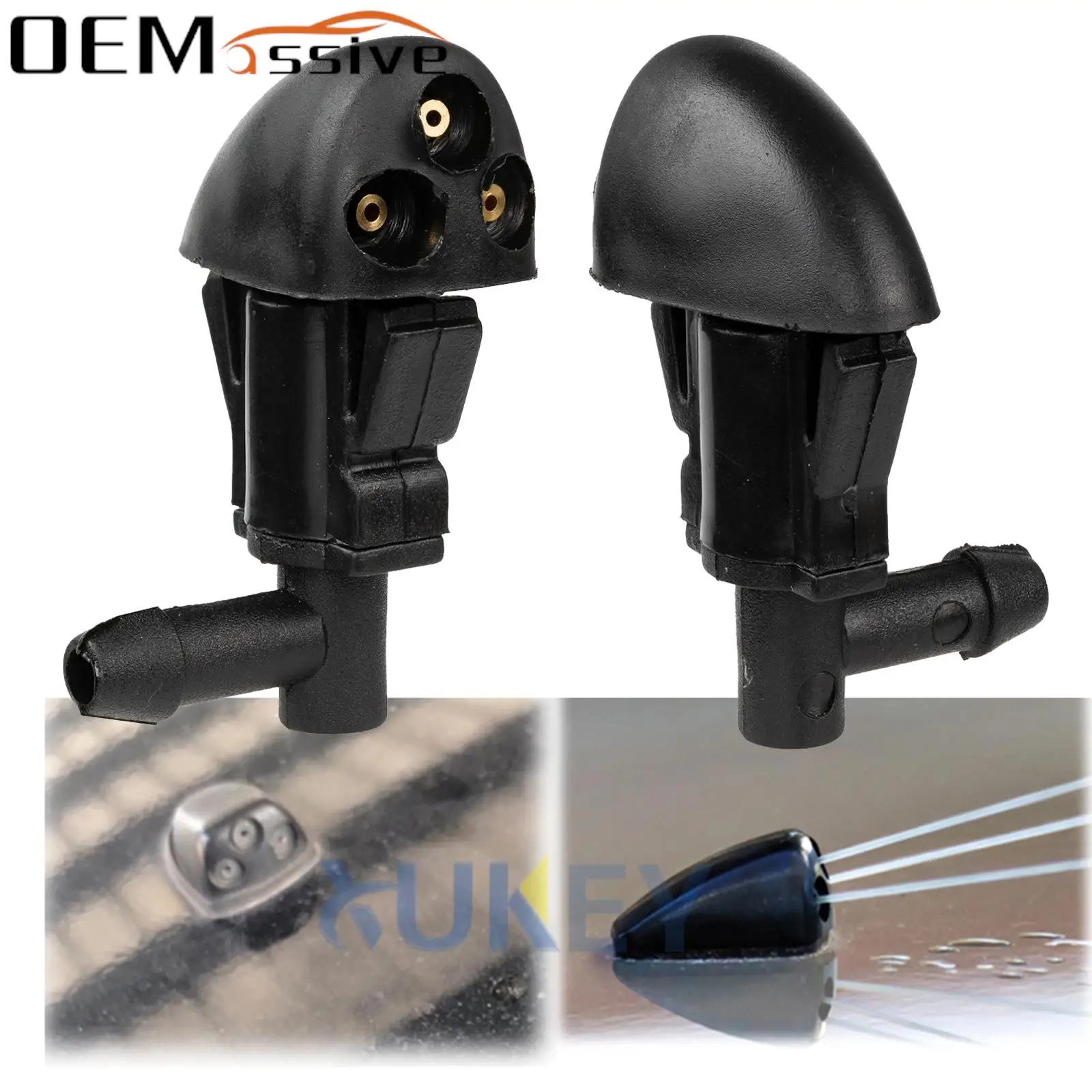 2Pcs Auto Front Windscreen Wiper Washer Jet Spray Nozzles For Chevrolet Cruze J300 2008 - 2016 Holden Cruze J300 2009 - Plastic
2Pcs Auto Front Windscreen Wiper Washer Jet Spray Nozzles For Chevrolet Cruze J300 2008 - 2016 Holden Cruze J300 2009 - Plastic