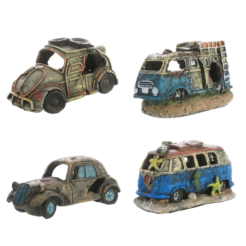 Aquarium Resin Wreck Car Betta for Tank Accessories for Freshwater and Saltwater 
Aquarium Resin Wreck Car Betta for Tank Accessories for Freshwater and Saltwater