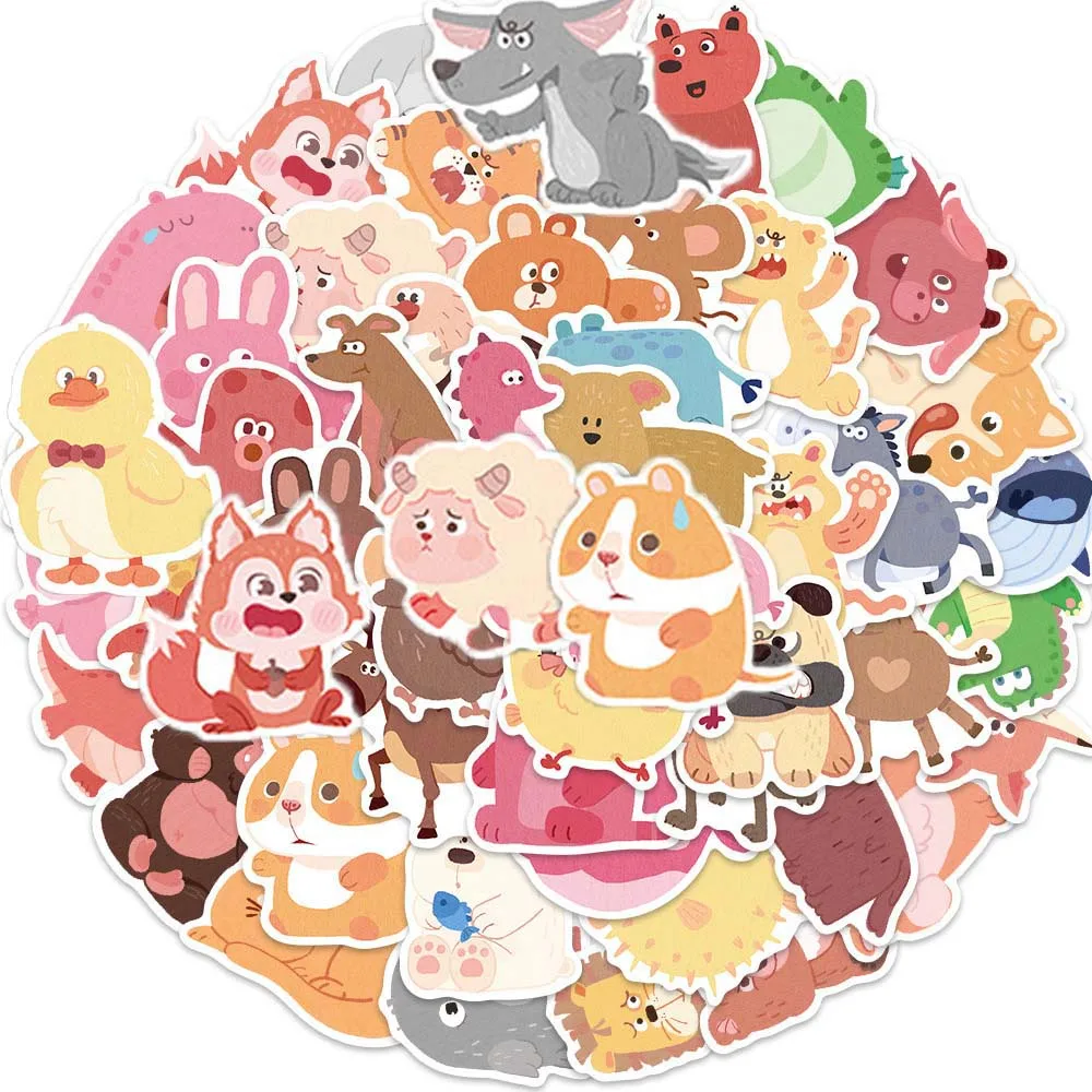 10/50Pcs Cartoon Cute Watercolour Animal Varied Graffiti Stickers DIY Helmet Notebook Travel Luggage Guitar Pencil Case Decals
10/50Pcs Cartoon Cute Watercolour Animal Varied Graffiti Stickers DIY Helmet Notebook Travel Luggage Guitar Pencil Case Decals