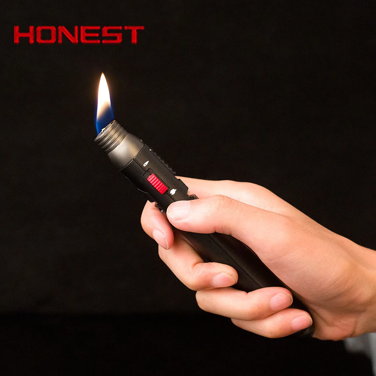 HONEST Double Fire Direct Butane Gas Lighter Windproof Blue Flame Multifunctional Cigar BBQ Welding Metal Airbrush Useful Tool
HONEST Double Fire Direct Butane Gas Lighter Windproof Blue Flame Multifunctional Cigar BBQ Welding Metal Airbrush Useful Tool