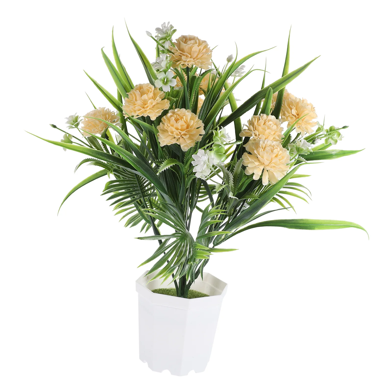 Artificial Potted Flower Fake Potted Flower Faux Potted Bonsai Desktop Fake Flower in Pot Decor 
Artificial Potted Flower Fake Potted Flower Faux Potted Bonsai Desktop Fake Flower in Pot Decor