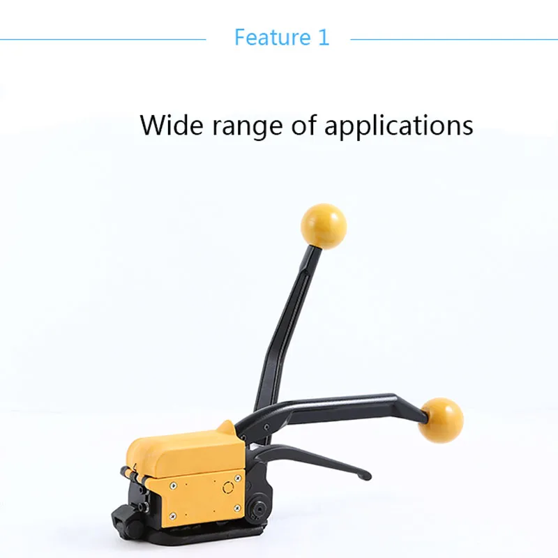 Steel Strapping Machine A333 Buckle-free Handheld Unsealed Steel Strapping Tool Iron Sheet Strapping Machine
Steel Strapping Machine A333 Buckle-free Handheld Unsealed Steel Strapping Tool Iron Sheet Strapping Machine