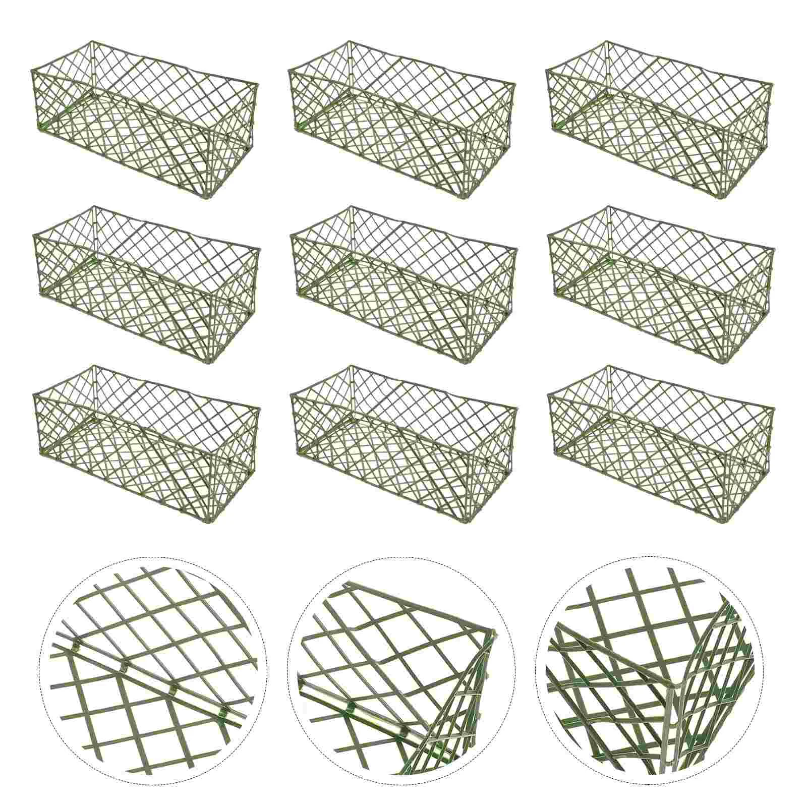10Pcs Flower Sponge Blocks Fresh Flower Cage Flower Brick Mud Holder Flower Mud Cage Holder Flower Foams Tray
10Pcs Flower Sponge Blocks Fresh Flower Cage Flower Brick Mud Holder Flower Mud Cage Holder Flower Foams Tray