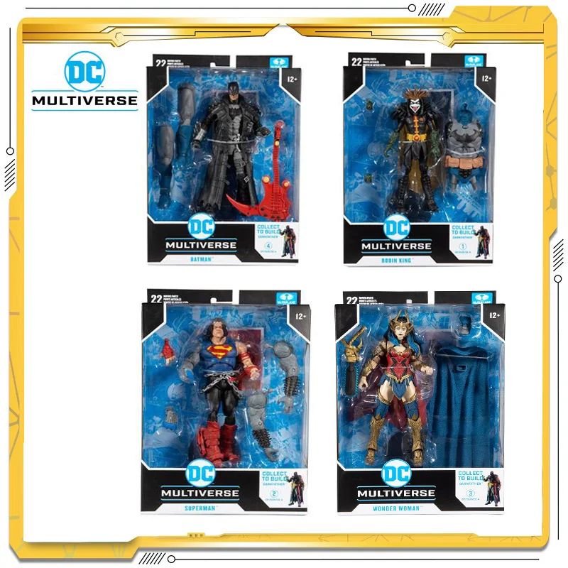 4Pcs/Set 7inch Mcfarlane DC Darkseid Batman Wonder Woman Robin King Model Toy Action Figures Toys For Children Gift In Stock
4Pcs/Set 7inch Mcfarlane DC Darkseid Batman Wonder Woman Robin King Model Toy Action Figures Toys For Children Gift In Stock