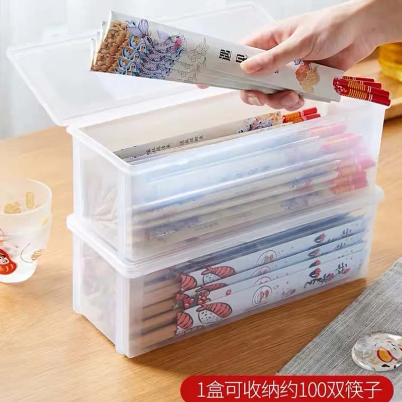 Portable Brush Organizer Tableware Chopsticks Transparent with Cover Storage Box Kitchen Accessories Practical Storage Box
Portable Brush Organizer Tableware Chopsticks Transparent with Cover Storage Box Kitchen Accessories Practical Storage Box