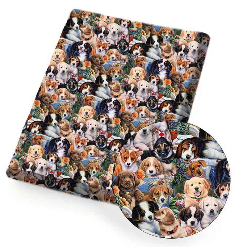 Christmas Polyester Cotton Fabric Animals Printed Cloth Sheet Home Textile DIY Dress Supplies Handmade Mask Bag 45*150cm 1pc
Christmas Polyester Cotton Fabric Animals Printed Cloth Sheet Home Textile DIY Dress Supplies Handmade Mask Bag 45*150cm 1pc