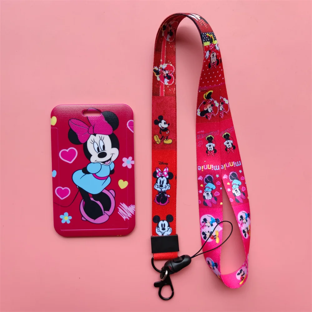 Disney Minnie Cute ID Name Card Cover Red Lanyards Womens Card Holder Student Card Protector
Disney Minnie Cute ID Name Card Cover Red Lanyards Womens Card Holder Student Card Protector