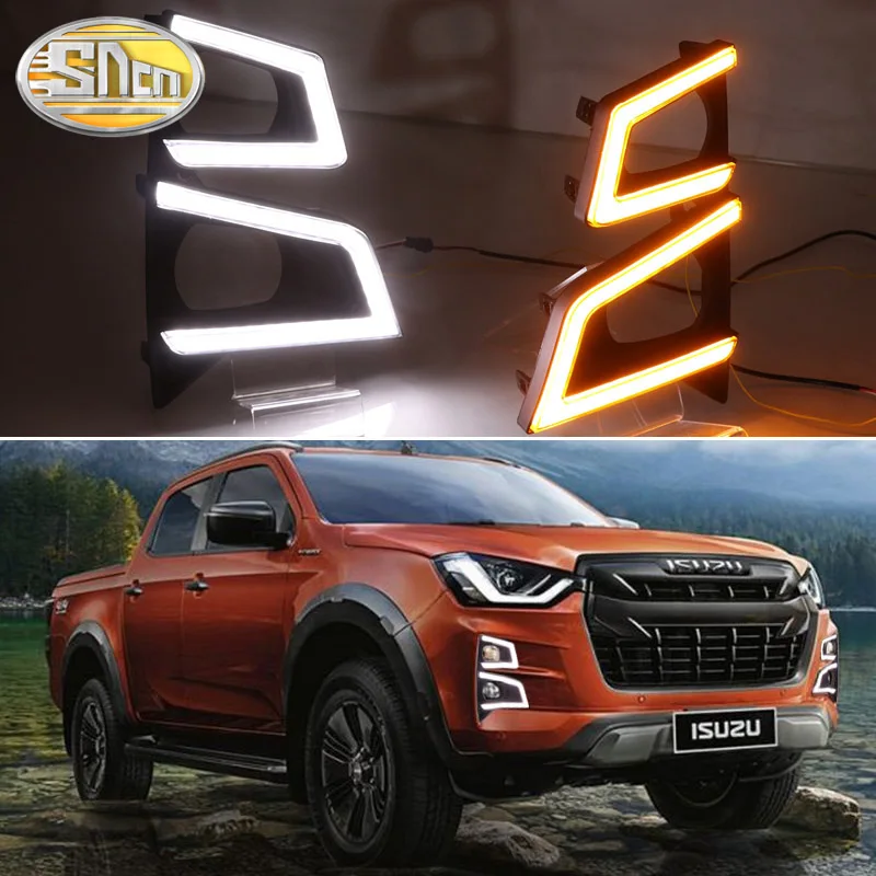 Дневные ходовые светильник ни SNCN, светодиодные, для пикапа ISUZU D-max 2020, 2021, с желтым указателем поворота, водонепроницаемые, 12 В, противотуманные фары
Дневные ходовые светильник ни SNCN, светодиодные, для пикапа ISUZU D-max 2020, 2021, с желтым указателем поворота, водонепроницаемые, 12 В, противотуманные фары