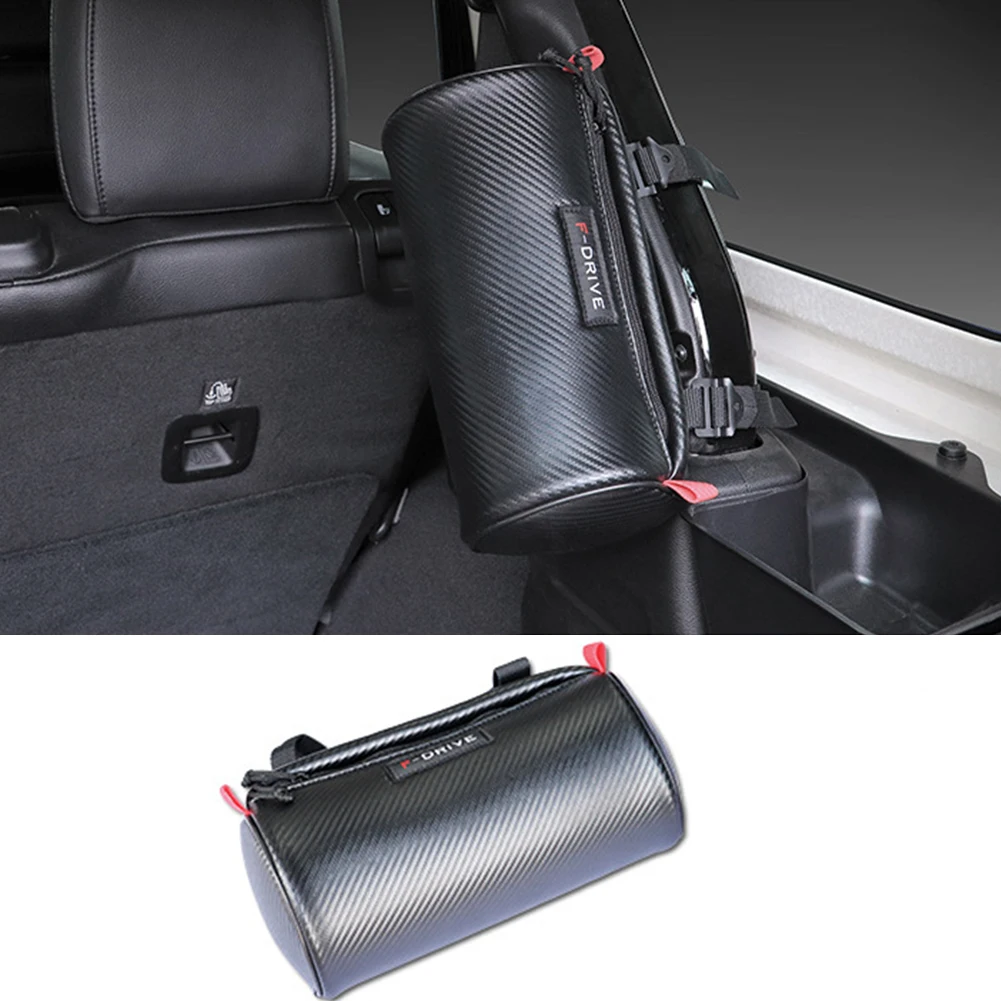 MOVOTOR Black Carbon Fiber Pattern Roll Cage Cylinder Storage Bag Built From Durable Vinyl Coated Nylon For Off-Road Vehicles
MOVOTOR Black Carbon Fiber Pattern Roll Cage Cylinder Storage Bag Built From Durable Vinyl Coated Nylon For Off-Road Vehicles