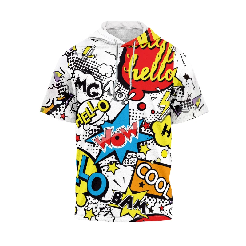 2022 New Summer 3D Printing Men's And Women's Short-sleeved Hoodies, T-shirts, Tops, Couples, Oversized Hip-hop Fun And Fun
2022 New Summer 3D Printing Men's And Women's Short-sleeved Hoodies, T-shirts, Tops, Couples, Oversized Hip-hop Fun And Fun