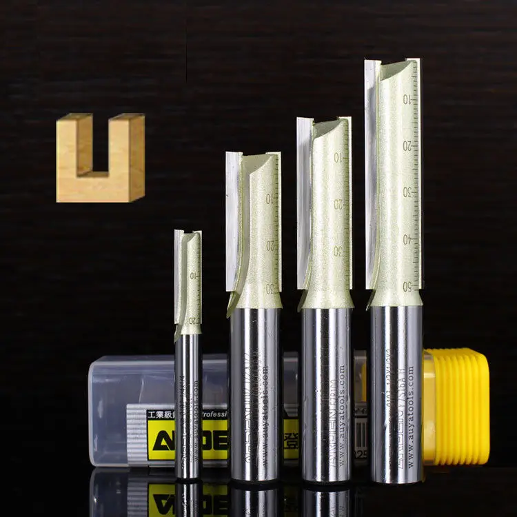 2 Flutes Select 1/4" 1/2" Carbide Tip Groove Cutter Wood Cutter Milling Cutter
2 Flutes Select 1/4" 1/2" Carbide Tip Groove Cutter Wood Cutter Milling Cutter