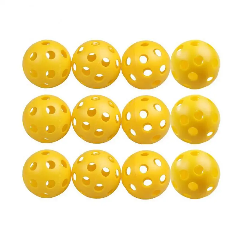 12Pcs 26 hole Golf Training Balls Plastic Airflow Hollow with Hole Golf Balls Outdoor Golf Practice Balls Golf Accessories.
12Pcs 26 hole Golf Training Balls Plastic Airflow Hollow with Hole Golf Balls Outdoor Golf Practice Balls Golf Accessories.