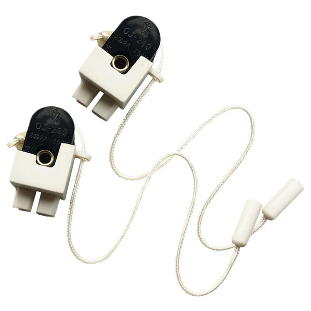 2 Pcs Repair Replacement Lamp Switches Cord-operated Switch For Office Single Pull Control Switch Eu Wall Led Lamp Light Cable
2 Pcs Repair Replacement Lamp Switches Cord-operated Switch For Office Single Pull Control Switch Eu Wall Led Lamp Light Cable