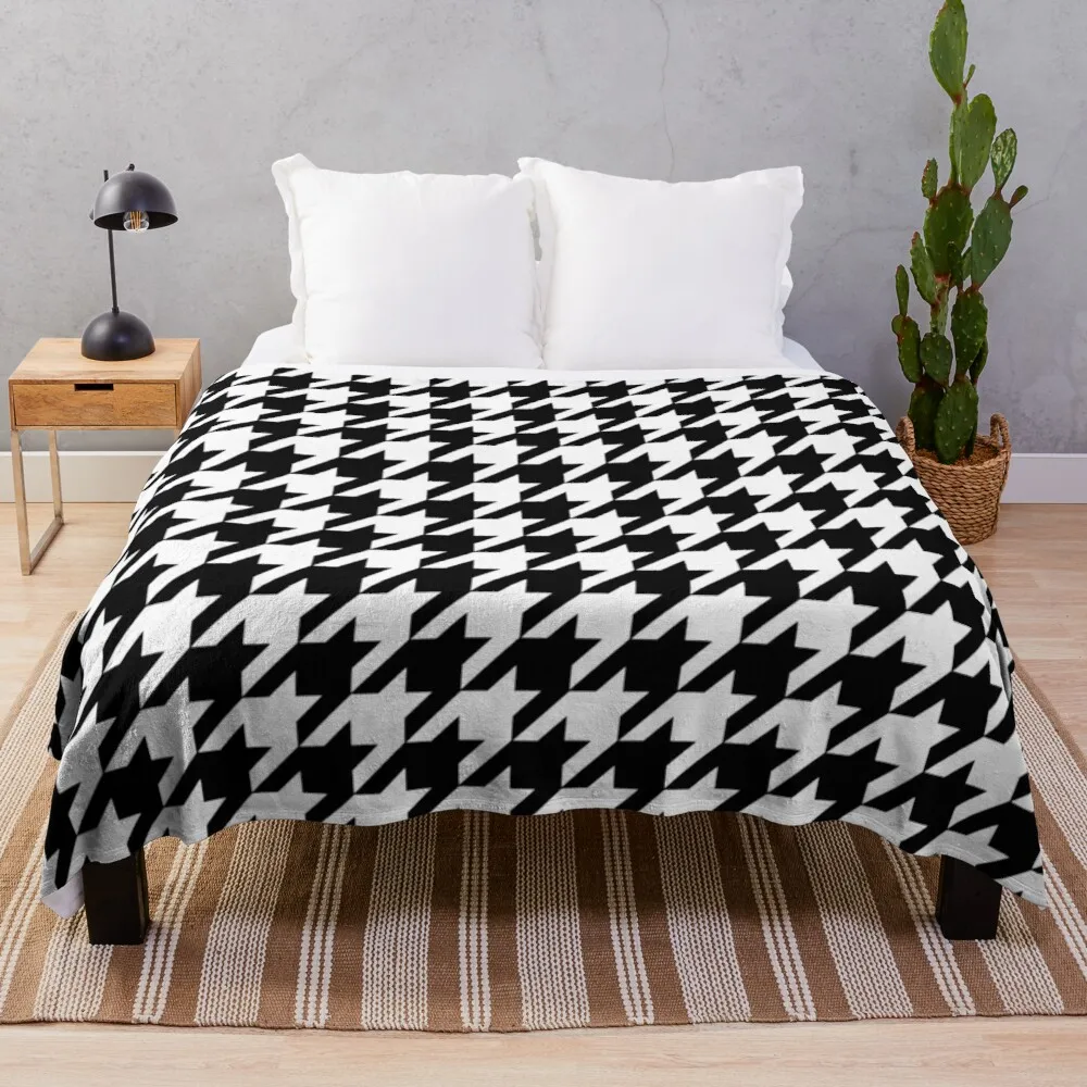 Black and White Houndstooth Throw Blanket blankets for bed textile for winter home blanket for travel light Throw Blanket
Black and White Houndstooth Throw Blanket blankets for bed textile for winter home blanket for travel light Throw Blanket