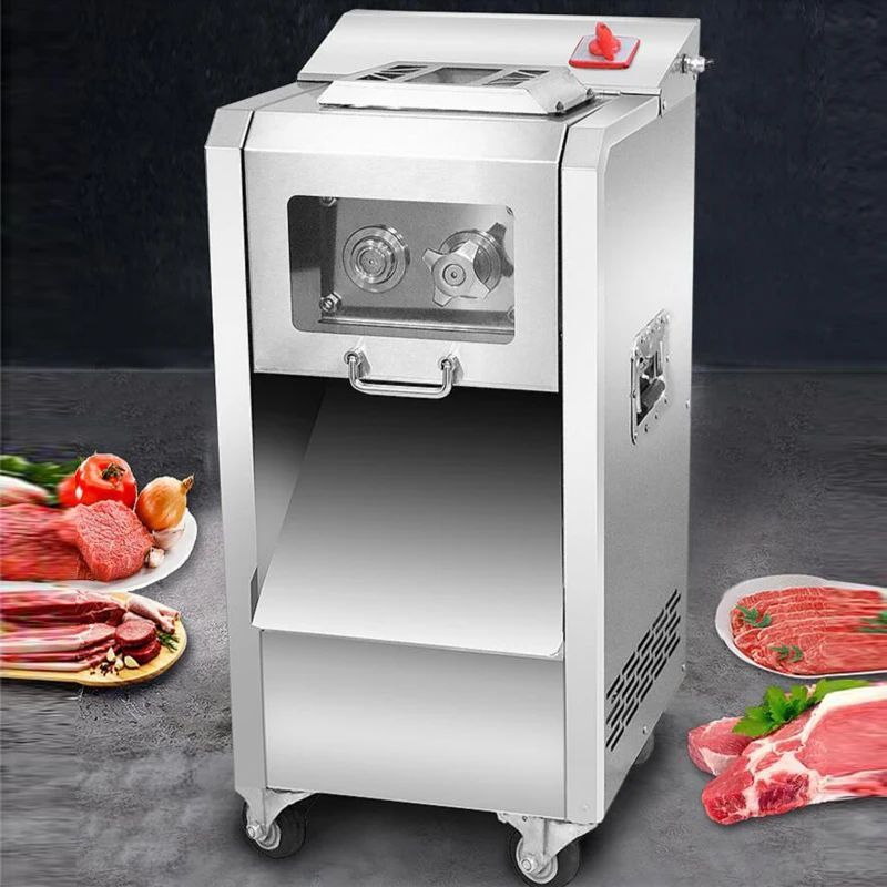 Electric Fully Automatic Cooked Meat Bacon Sausage Slicer Slicer Cutting Machine 110V/220V
Electric Fully Automatic Cooked Meat Bacon Sausage Slicer Slicer Cutting Machine 110V/220V