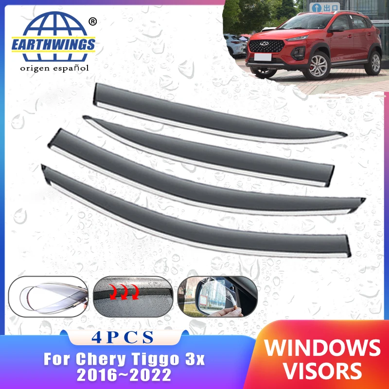 4x Wind Shield for Chery Tiggo 3x 2021 2016~2022 Accessories Deflectors Auto Car Window Rain Eyebrow Guard Awning Trim 2020 2018
4x Wind Shield for Chery Tiggo 3x 2021 2016~2022 Accessories Deflectors Auto Car Window Rain Eyebrow Guard Awning Trim 2020 2018