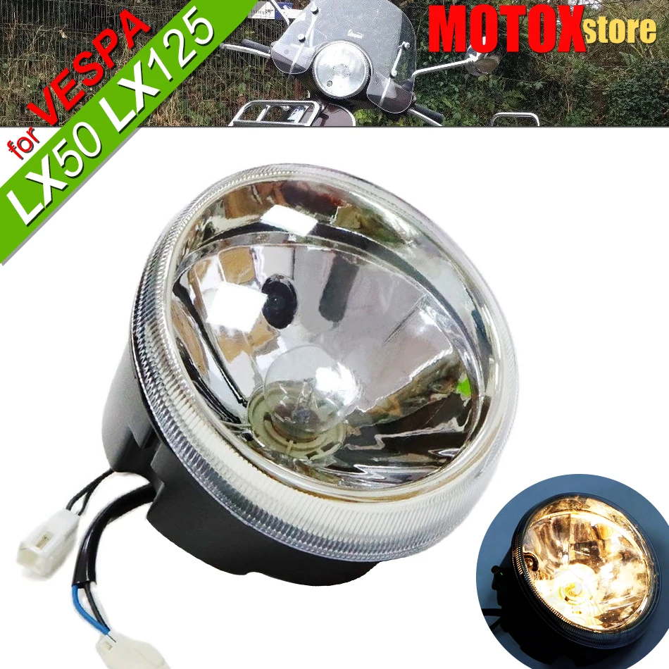 Fit for VESPA LX50 LX125 Motorcycle Front Headlight Assembly Headlamp Head light LX50 LX 125 2013 - 2017 2018 2019 2020
Fit for VESPA LX50 LX125 Motorcycle Front Headlight Assembly Headlamp Head light LX50 LX 125 2013 - 2017 2018 2019 2020
