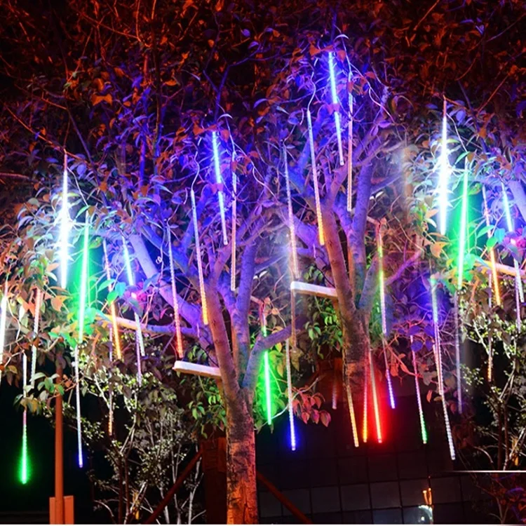 8 Tubes LED Meteor Shower Lights Falling Rain Drop Fairy String Light Waterproof for Christmas Party Garden Holiday Decorations
8 Tubes LED Meteor Shower Lights Falling Rain Drop Fairy String Light Waterproof for Christmas Party Garden Holiday Decorations