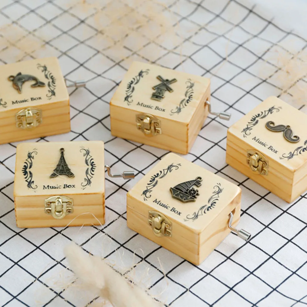 1pc Cute Hand Shake Crank Wooden Music Box Cartoon Animal Home Bedroom Desk Decoration Christmas Wedding Birthday Favor Gift
1pc Cute Hand Shake Crank Wooden Music Box Cartoon Animal Home Bedroom Desk Decoration Christmas Wedding Birthday Favor Gift
