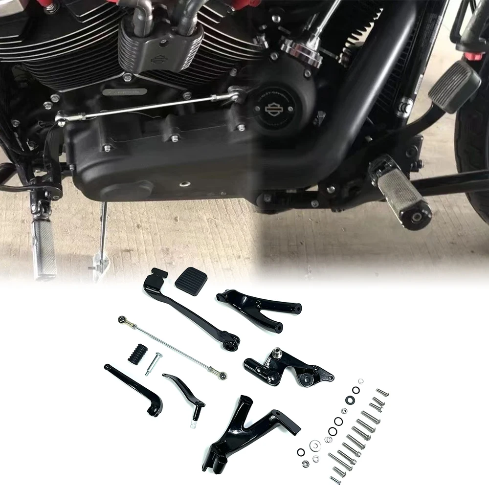 Motorcycle front passenger pedal For Harley Softtail street Bob LOW Rider 2018-2022 Modify the front foot to move the foot
Motorcycle front passenger pedal For Harley Softtail street Bob LOW Rider 2018-2022 Modify the front foot to move the foot