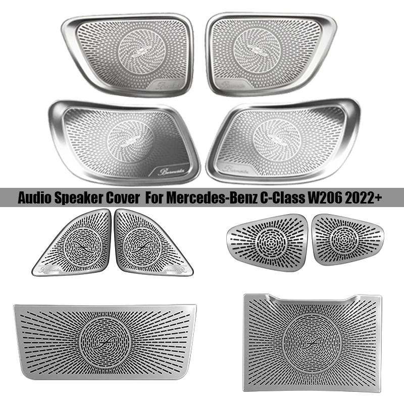 Car Audio Speaker Cover Door Speaker Cover Horn Trim Accessories For Mercedes-Benz C-Class W206 C200 C220 C260 C300 2022+
Car Audio Speaker Cover Door Speaker Cover Horn Trim Accessories For Mercedes-Benz C-Class W206 C200 C220 C260 C300 2022+