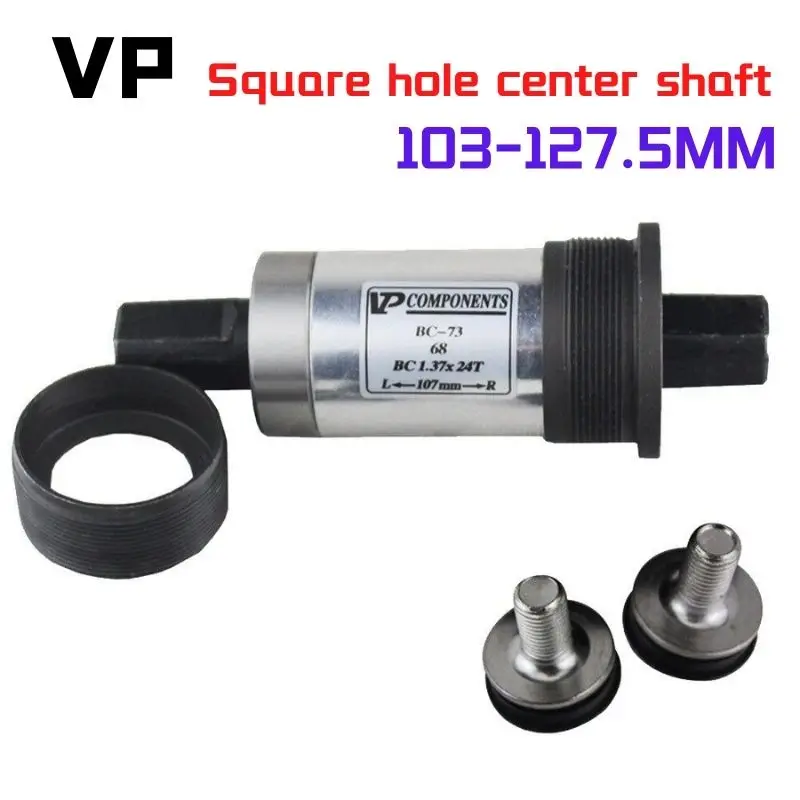VP Mountain Bike 68mm Bottom Bracket Bicycle Square Hole Bearing Center Axle For MTB 103-127.5mm Chainwheel Cycling Accessories
VP Mountain Bike 68mm Bottom Bracket Bicycle Square Hole Bearing Center Axle For MTB 103-127.5mm Chainwheel Cycling Accessories