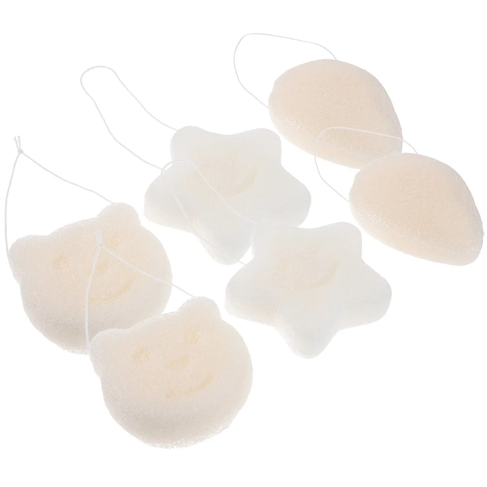 6 pcs Konjac Facial Sponges Face Exfoliating Sponge Washing Face Sponge Body Scrubbers for Baby
6 pcs Konjac Facial Sponges Face Exfoliating Sponge Washing Face Sponge Body Scrubbers for Baby