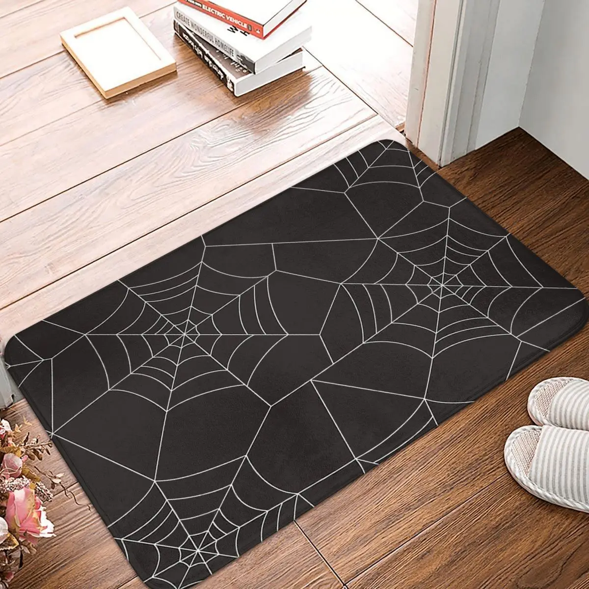 Skeleton Skull Bone Bathroom Mat Halloween Apider Web Doormat Living Room Carpet Entrance Door Rug Home Decoration
Skeleton Skull Bone Bathroom Mat Halloween Apider Web Doormat Living Room Carpet Entrance Door Rug Home Decoration