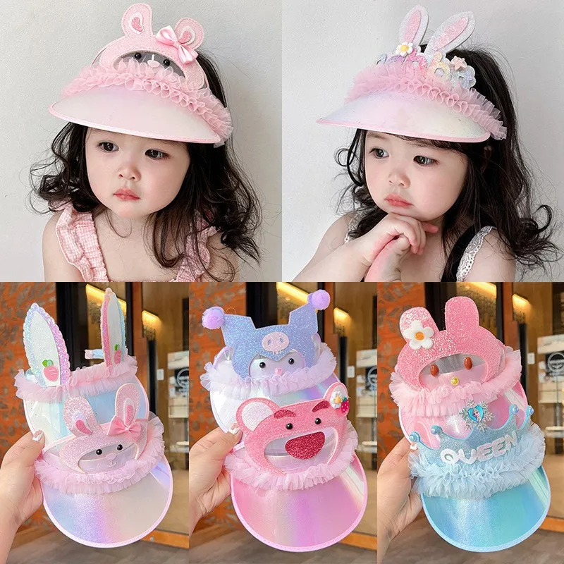 Женский летний солнцезащитный козырек в стиле аниме Kuromi Melody Cinnamoroll Kawaii Baby, Солнцезащитная пустая верхняя шляпа с оттенком утка язык, Солнцезащитная шляпа в подарок
Женский летний солнцезащитный козырек в стиле аниме Kuromi Melody Cinnamoroll Kawaii Baby, Солнцезащитная пустая верхняя шляпа с оттенком утка язык, Солнцезащитная шляпа в подарок