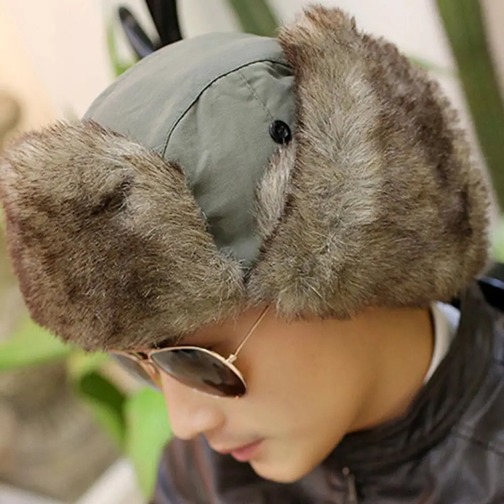 Cozy Winter Hat Warm Unisex Waterproof Lei Feng Hat with Fleece Lining Buckle Closure Ideal for Autumn Winter Thick Cozy Earflap
Cozy Winter Hat Warm Unisex Waterproof Lei Feng Hat with Fleece Lining Buckle Closure Ideal for Autumn Winter Thick Cozy Earflap