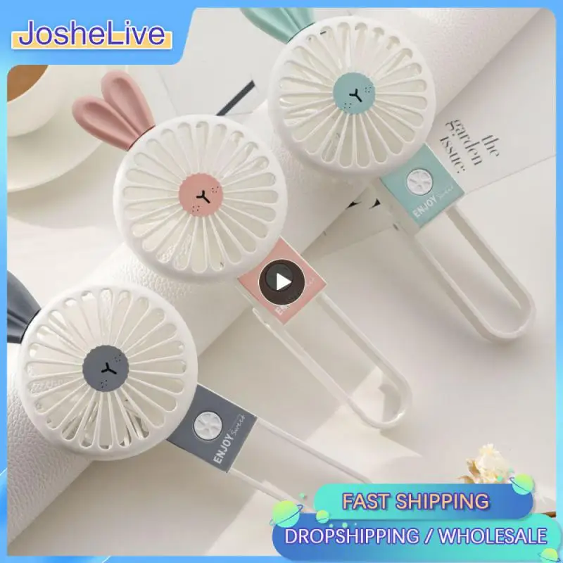 Summer Cute Rabbit Hand Held Fold Portable Mini Fan Handheld USB Chargeable Desktop Fans Summer Cooler For Outdoor Travel Office
Summer Cute Rabbit Hand Held Fold Portable Mini Fan Handheld USB Chargeable Desktop Fans Summer Cooler For Outdoor Travel Office