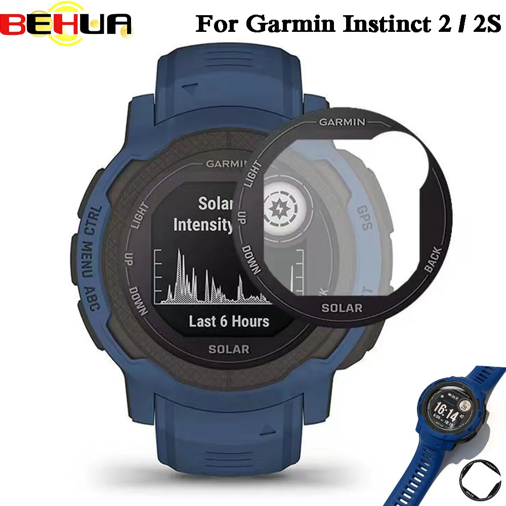 

BEHUA 3D Curved Edge Film Clear Full Cover Screen Scratch Proof Protective Films For Garmin instinct 2 2S SmartWatch Accessories