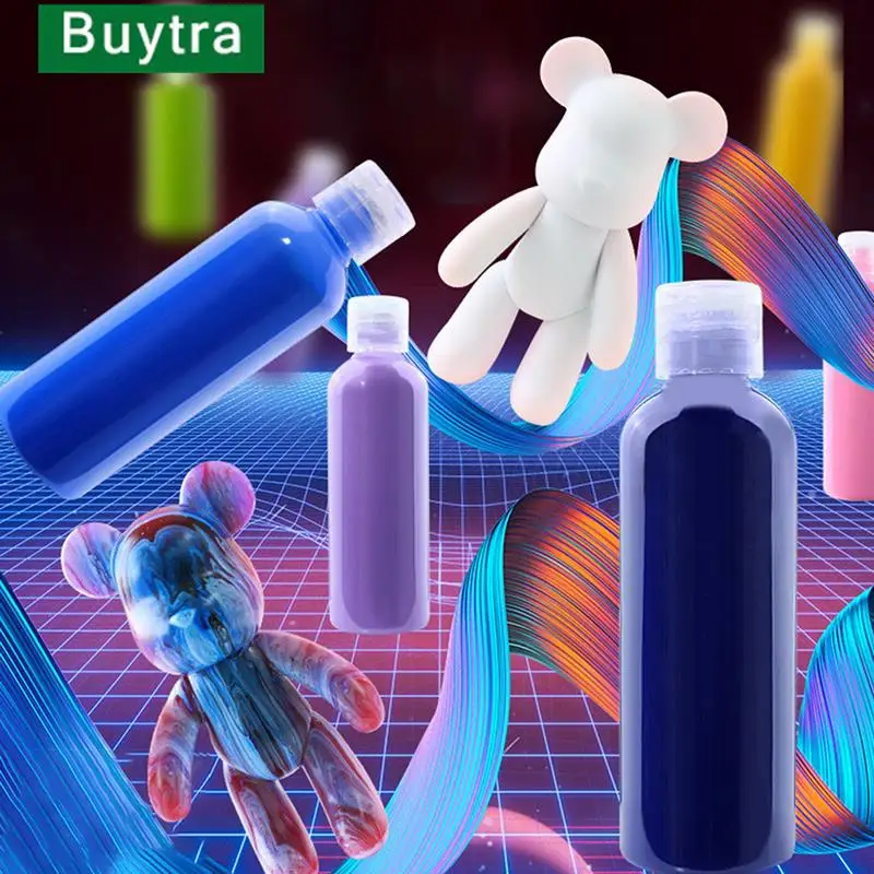 25 Colors Acrylic Fluid Paint 60ml Bottled Liquid Painting Cell Paint Student Children DIY Hand-painted Creative Fluid Bear Art
25 Colors Acrylic Fluid Paint 60ml Bottled Liquid Painting Cell Paint Student Children DIY Hand-painted Creative Fluid Bear Art