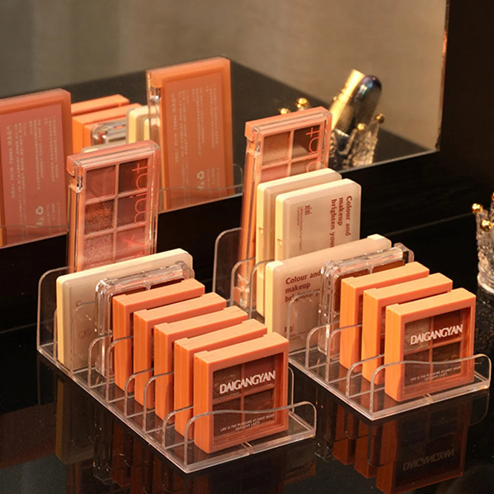 Eyeshadow Palette Organizer Eyepowder Storage Tray Cosmetics Rack Acrylic Transparent Compartment Holder Women Makeup Organizer
Eyeshadow Palette Organizer Eyepowder Storage Tray Cosmetics Rack Acrylic Transparent Compartment Holder Women Makeup Organizer