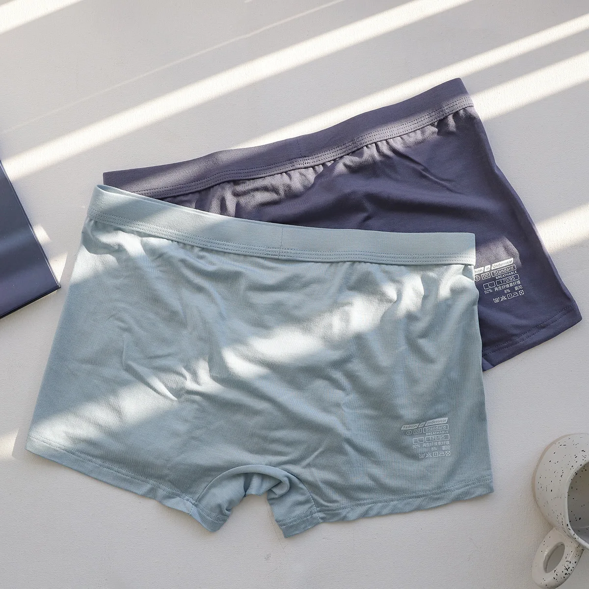 Soft viscose boxers men Underwear adult plus size fresh pure color Cozy male underwear men boxers N3166 
Soft viscose boxers men Underwear adult plus size fresh pure color Cozy male underwear men boxers N3166