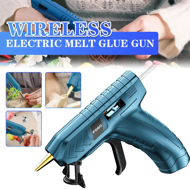 3.6V Lithium-ion Cordless Hot Melt Glue Gun with 10pcs 7mm Glue stick 1800mAh Glue Gun Hand Craft Power Tool For home
3.6V Lithium-ion Cordless Hot Melt Glue Gun with 10pcs 7mm Glue stick 1800mAh Glue Gun Hand Craft Power Tool For home