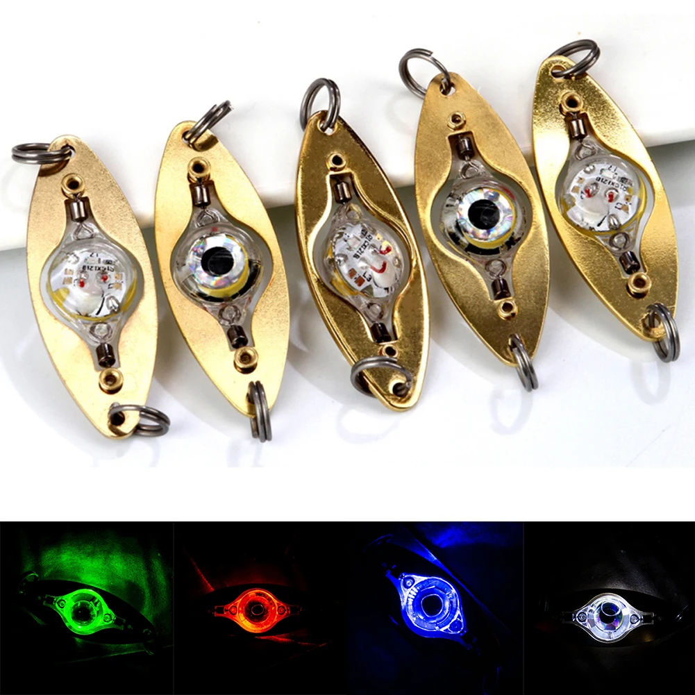 1Pcs LED Fish Lamp Mini Fishing Lure Light LED Deep Drop Underwater Eye Shape Fishing Squid Fishing Bait Luminous Lure Pesca
1Pcs LED Fish Lamp Mini Fishing Lure Light LED Deep Drop Underwater Eye Shape Fishing Squid Fishing Bait Luminous Lure Pesca
