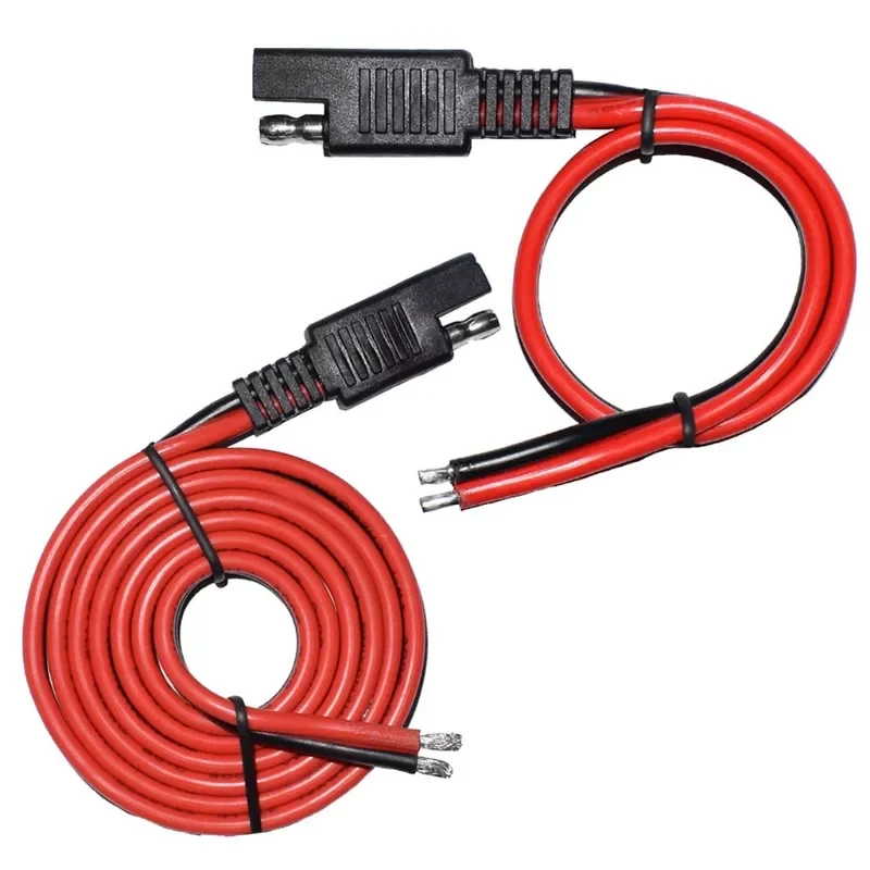Кабель провод расширения для постоянного тока 14 awg-провод, быстроразъемный разъем SAE для солнечной автомобильной батареи
Кабель провод расширения для постоянного тока 14 awg-провод, быстроразъемный разъем SAE для солнечной автомобильной батареи