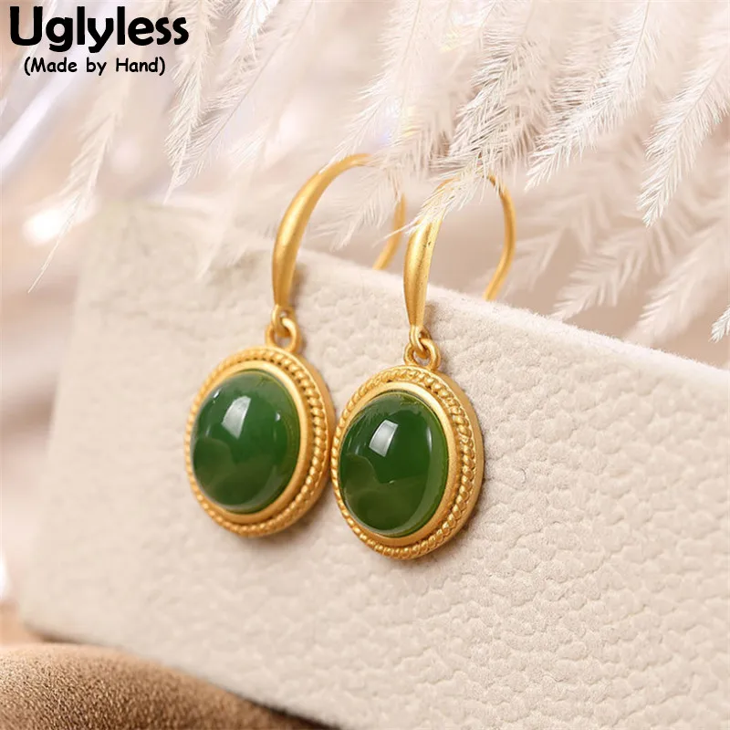 Uglyless Minimalist Luxury Natural Jasper Earrings for Women Simple Fashion Oval Gemstones Earrings 925 Silver Twists Brincos
Uglyless Minimalist Luxury Natural Jasper Earrings for Women Simple Fashion Oval Gemstones Earrings 925 Silver Twists Brincos