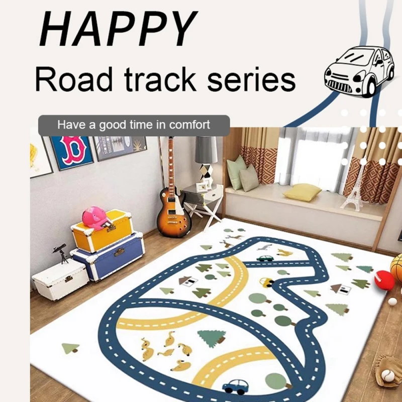 Early Education Cartoon Crawling Mat City Map Traffic Game Carpet Bedside Mat Anti Slip Bedroom Rug for Kids Birthday Party Gift
Early Education Cartoon Crawling Mat City Map Traffic Game Carpet Bedside Mat Anti Slip Bedroom Rug for Kids Birthday Party Gift