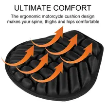 Motorcycle Seat Cover 3D Comfort Air Seat Cover Universal Motorbike Air Pad Cover Shock Absorption Decompression Saddles Cushion