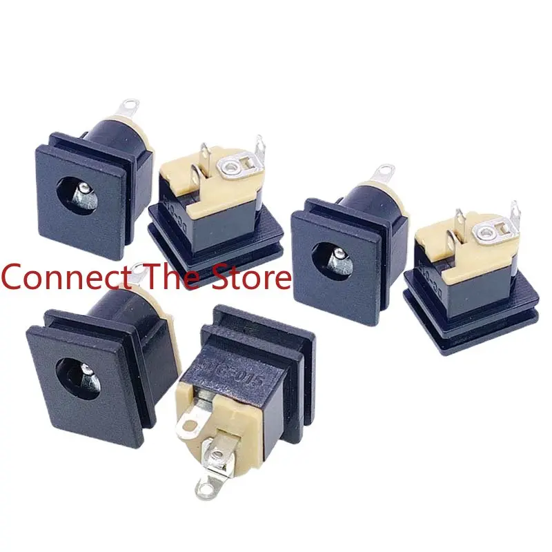 10PCS DC015 Power Socket Series Panel Small Replacement Charging Flat Pin 5521 Female Base
10PCS DC015 Power Socket Series Panel Small Replacement Charging Flat Pin 5521 Female Base