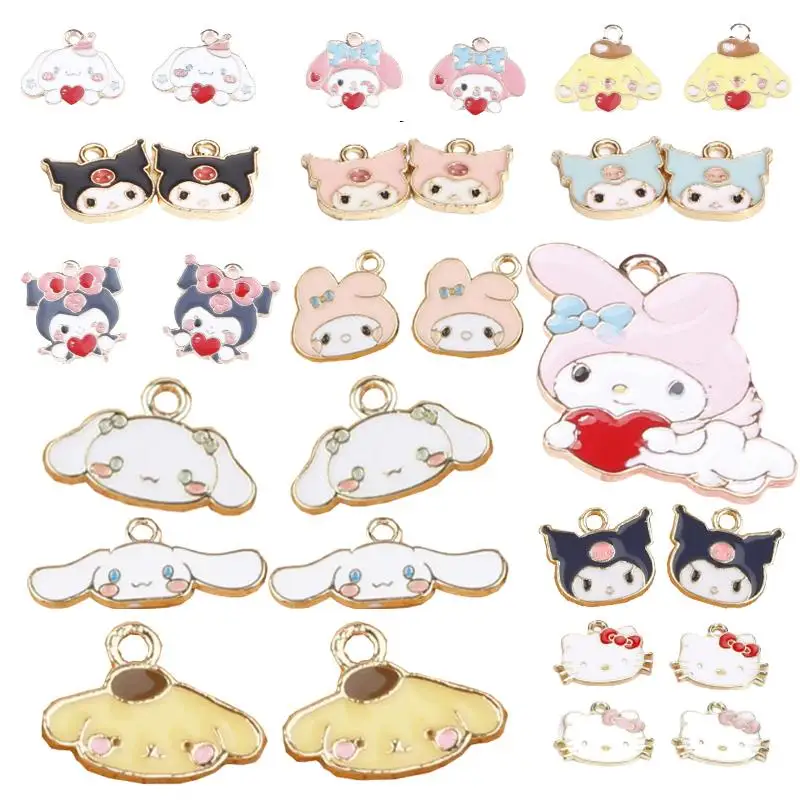 Sanrios Hellokittys My Melody Cute Cartoon Accessories Dripping Oil Alloy Material Kawaii Kuromi Bracelet Accessories Keychain
Sanrios Hellokittys My Melody Cute Cartoon Accessories Dripping Oil Alloy Material Kawaii Kuromi Bracelet Accessories Keychain