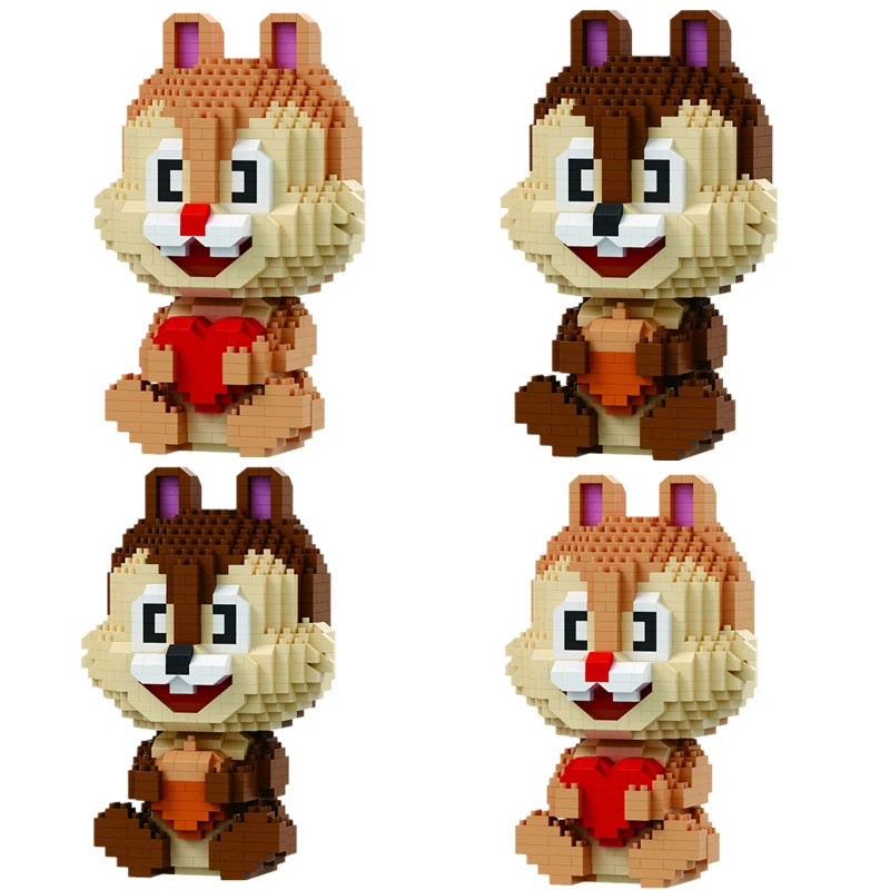 Fun Disney Anime Characters Chipmunk Brothers Miniature Diamond Blocks Squirrel Building Blocks Kids Building Toys
Fun Disney Anime Characters Chipmunk Brothers Miniature Diamond Blocks Squirrel Building Blocks Kids Building Toys